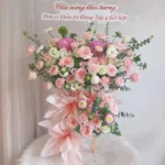 Kệ hoa mini để bàn khai trương