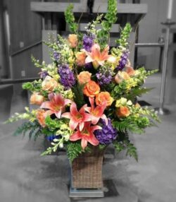 Lẵng hoa chính phủ chúc mừng sinh nhật