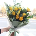 Bó hoa tulip và hoa hồng đẹp