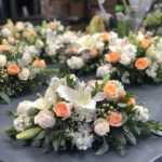 hoa để bàn hội nghị