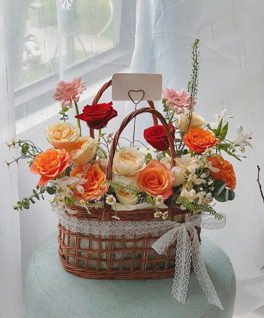 lẵng hoa sinh nhật sếp nam đẹp