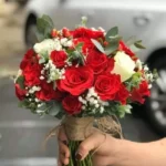 30+ mẫu hoa cưới đỏ trắng đẹp nhất
