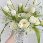 hoa cưới tulip mix mao lương