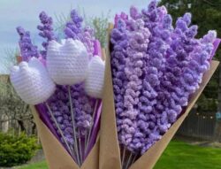 hoa oải hương bằng len