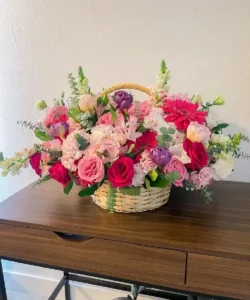 giỏ hoa tặng đối tác