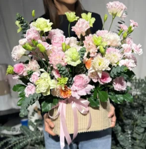 Lẵng hoa tặng đối tác ngày sinh nhật