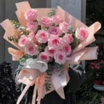 bó hoa hồng lạc thần