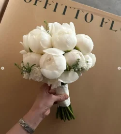 hoa cưới mẫu đơn nhập khẩu đẹp