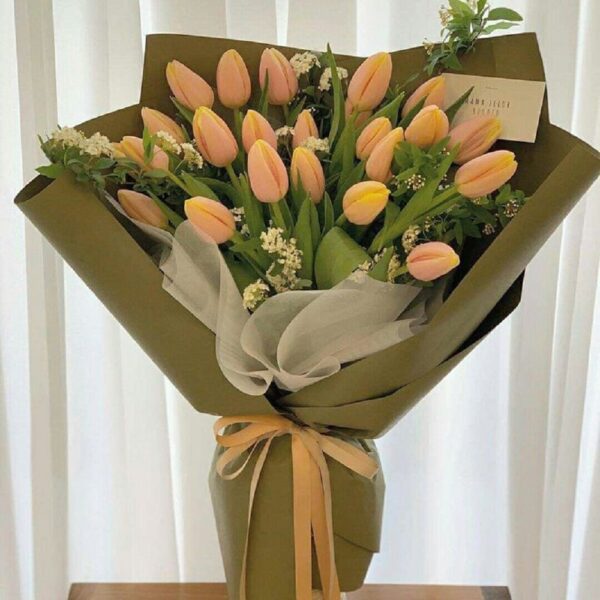 mẫu hoa tulip 30 bông