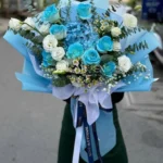 Bó hoa Yêu Thương thể hiện thông điệp tình yêu