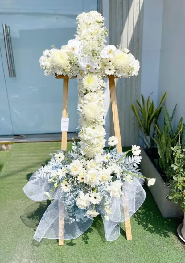 33+ mẫu vòng hoa đám tang đạo thiên chúa