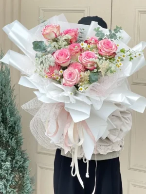 bó hoa tốt nghiệp cấp 3