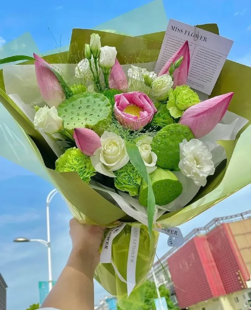 bo hoa sen tang sinh nhat bó hoa sen tặng sinh nhật