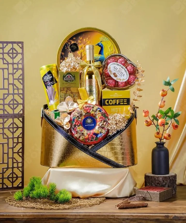 Giỏ quà tết 700k đầy đủ