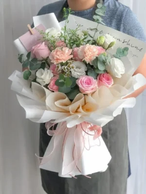 Mẫu bó hoa chúc mừng sinh nhật cô giáo đẹp - 7f garden