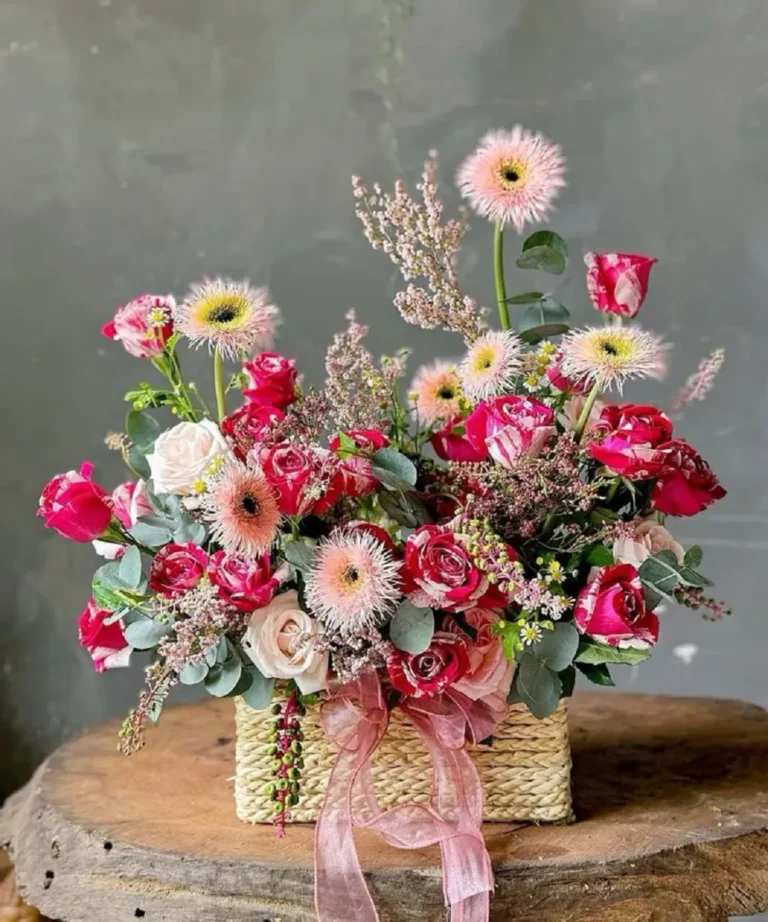 50+ mẫu lẵng hoa sinh nhật đẹp - 7f garden