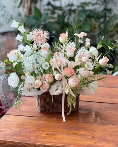 gio hoa cho nam 1 giỏ hoa cho nam