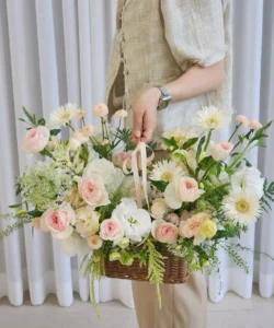 giỏ hoa tặng cho nam giới