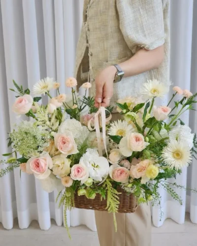 gio hoa cho nam 3 giỏ hoa tặng cho nam giới