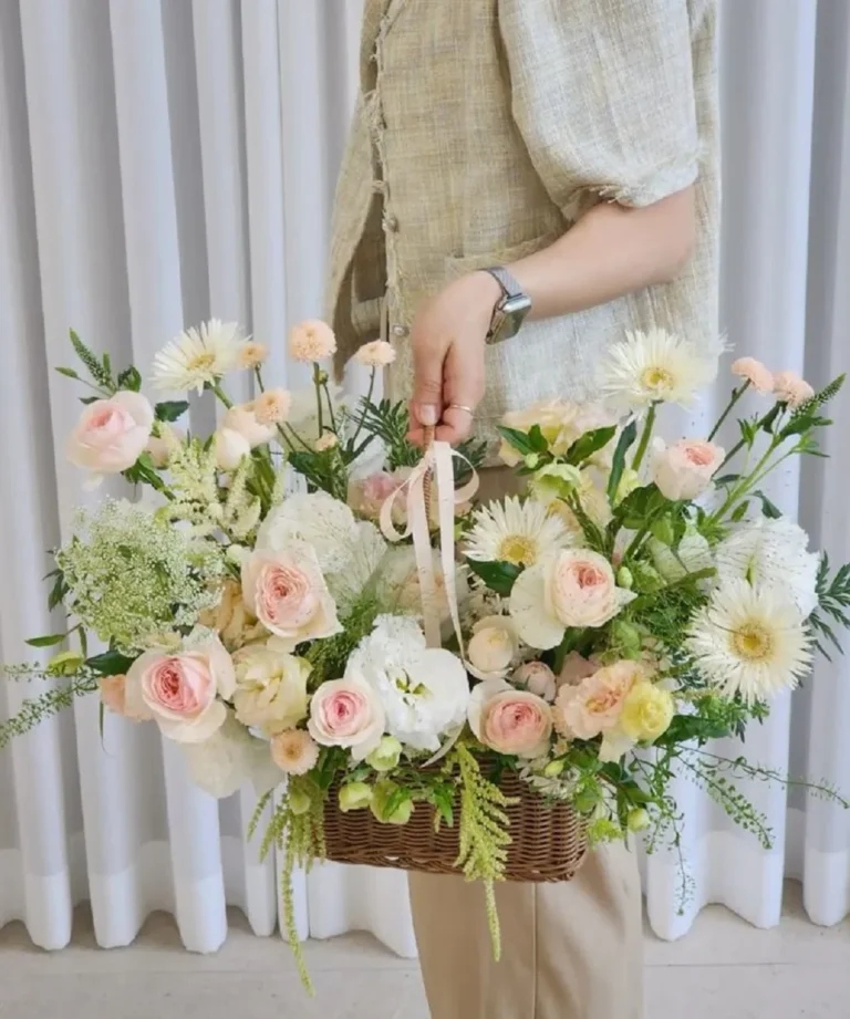 giỏ hoa tặng cho nam giới