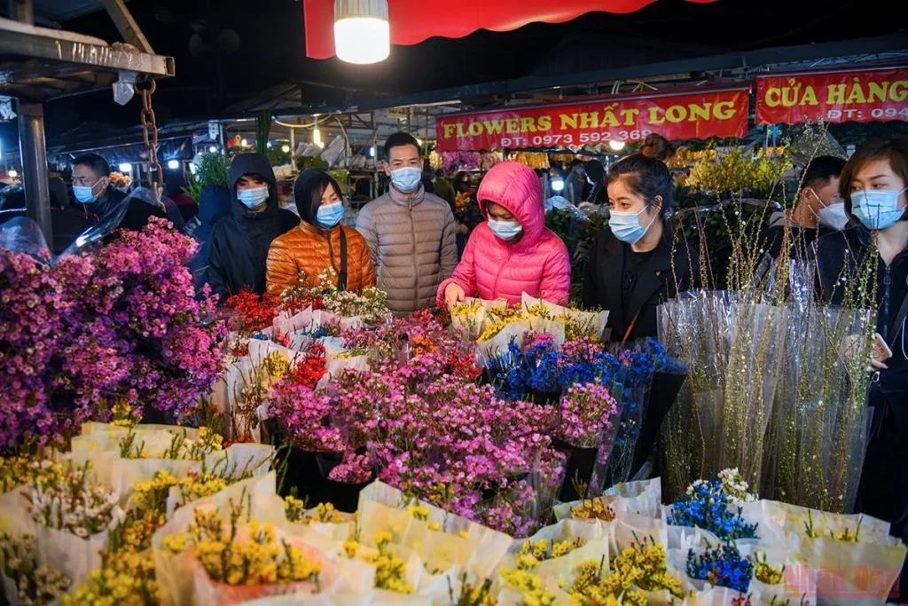 cho hoa ho thi ky 4 địa chỉ chợ hoa hồ thị kỷ