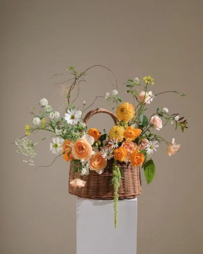 mua hoa khai trương tiệm nail giá rẻ