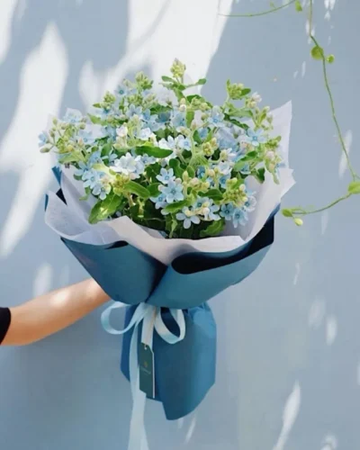 bó hoa lam tinh tặng người yêu