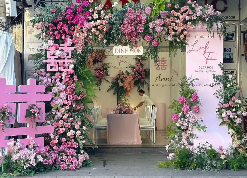 cong hoa cuoi Cổng hoa cưới đẹp
