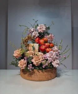 Giỏ hoa quả làm quà tặng tphcm