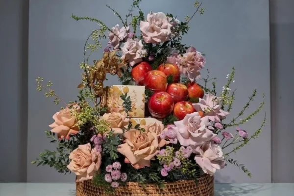 Giỏ hoa quả làm quà tặng tphcm