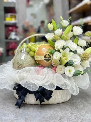 Giỏ trái cây cúng 49 ngày đẹp ý nghĩa
