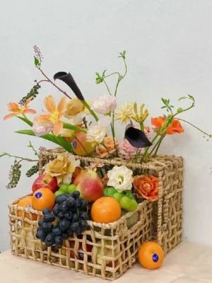 Giỏ trái cây làm quà tặng tphcm