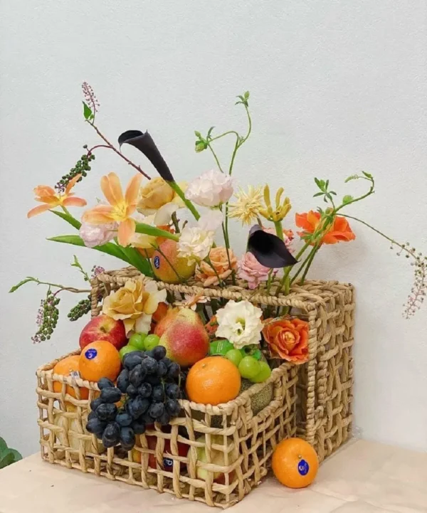 Giỏ trái cây làm quà tặng tphcm