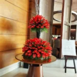Các mẫu hoa để bàn lễ tân tại 7F Garden