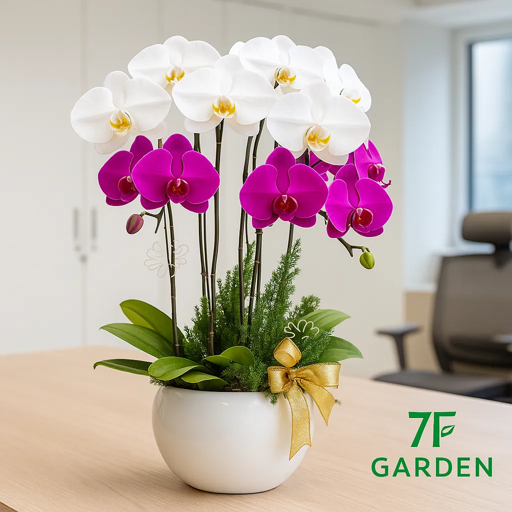 Mua ngay chậu lan hồ điệp 6 cành giá tốt nhất
