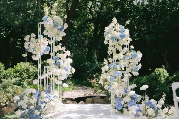 Dịch vụ trang trí đám cưới ngoài trời lãng mạn