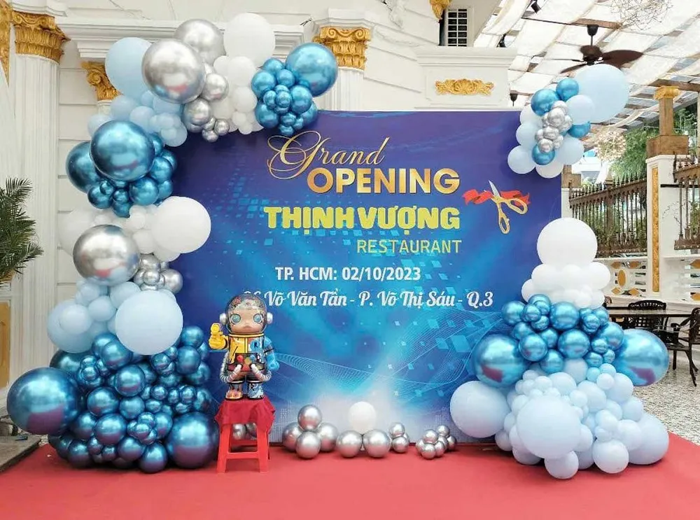 trang tri khai truong tron goi dịch vụ trang trí khai trương trọn gói