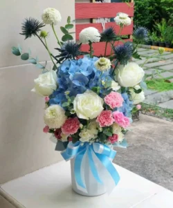 bình hoa tú cầu dương