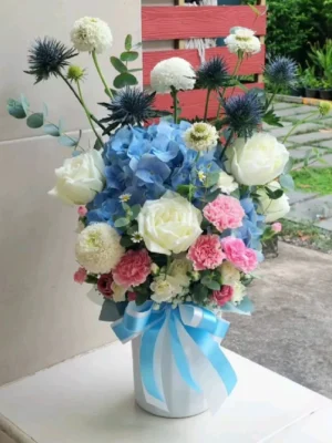 binh hoa cam tu cau 1 bình hoa tú cầu dương