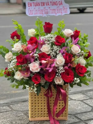 Đặt hoa khai trương Bình Thạnh giá rẻ nhất