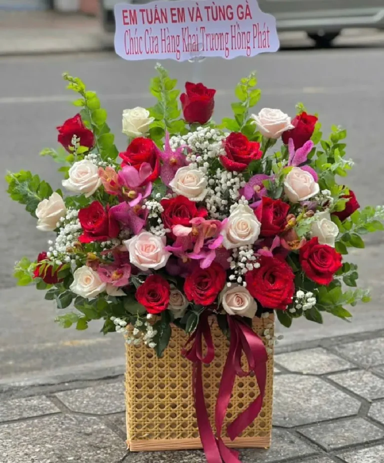 Đặt hoa khai trương Bình Thạnh giá rẻ nhất