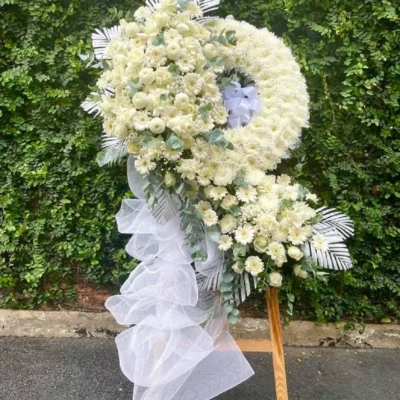 Đặt vòng hoa nhà tang lễ bộ quốc phòng Gò Vấp