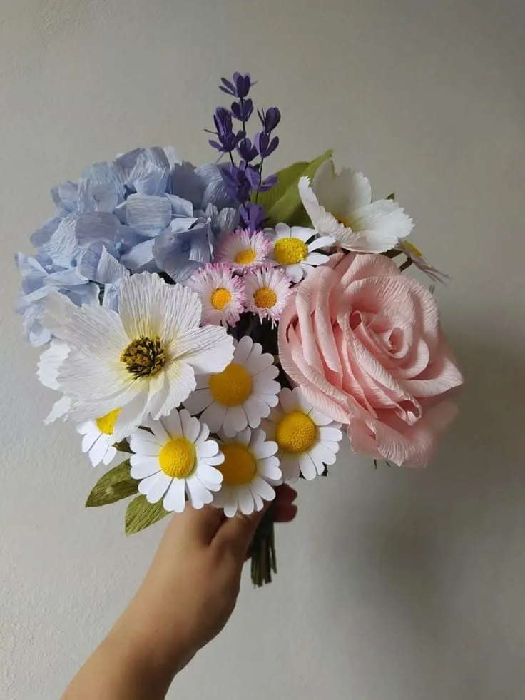 hoa giấy handmade