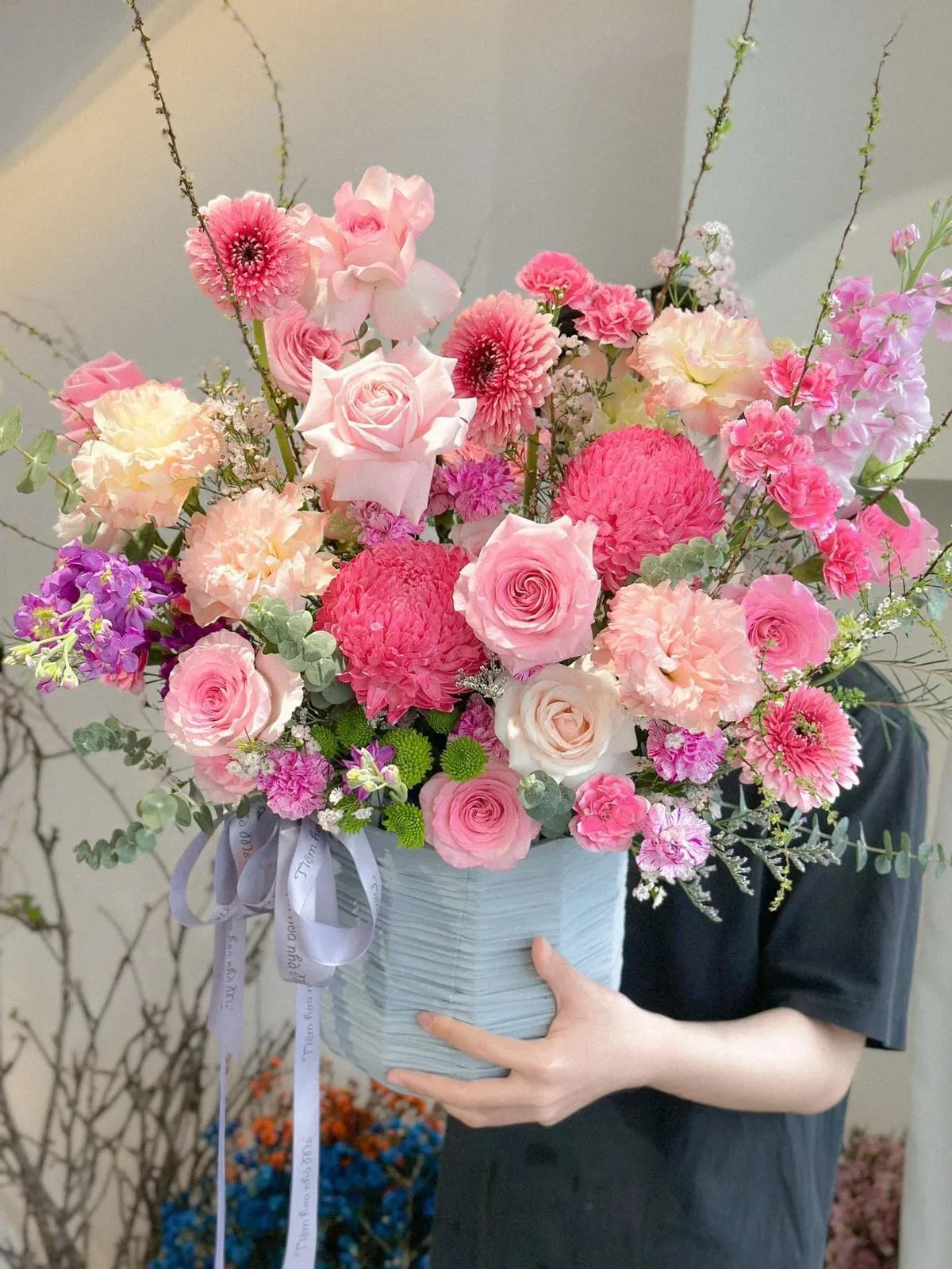 hướng dẫn đặt hoa khai trương tại 7F Garden