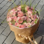 Bó hoa hồng julibee Đà Lạt - Sắc pastel nhẹ nhàng