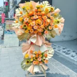 Mẫu vòng hoa khai trương cho khu vui chơi, trung tâm giải trí