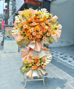 Mẫu vòng hoa khai trương cho khu vui chơi, trung tâm giải trí